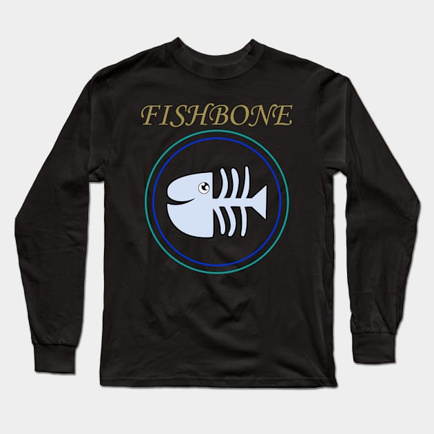 Fishbone Long Sleeve T-Shirt by momomoma